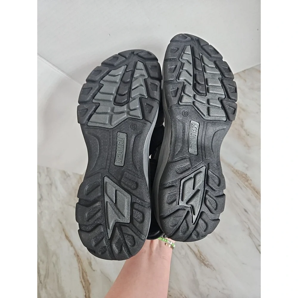 Khombu Men's Barracuda Sandals Size 11  Black